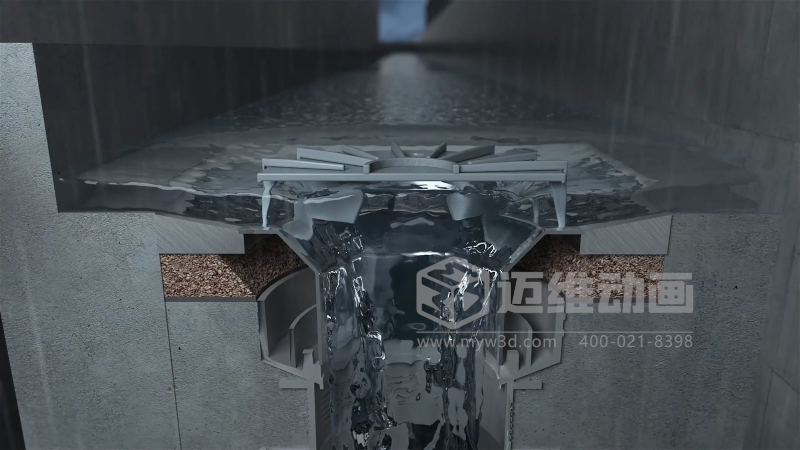 傳統(tǒng)營銷已 Out！三維動畫助力虹吸雨水管道系統(tǒng)強(qiáng)勢出圈，秒變吸睛爆款(圖2)