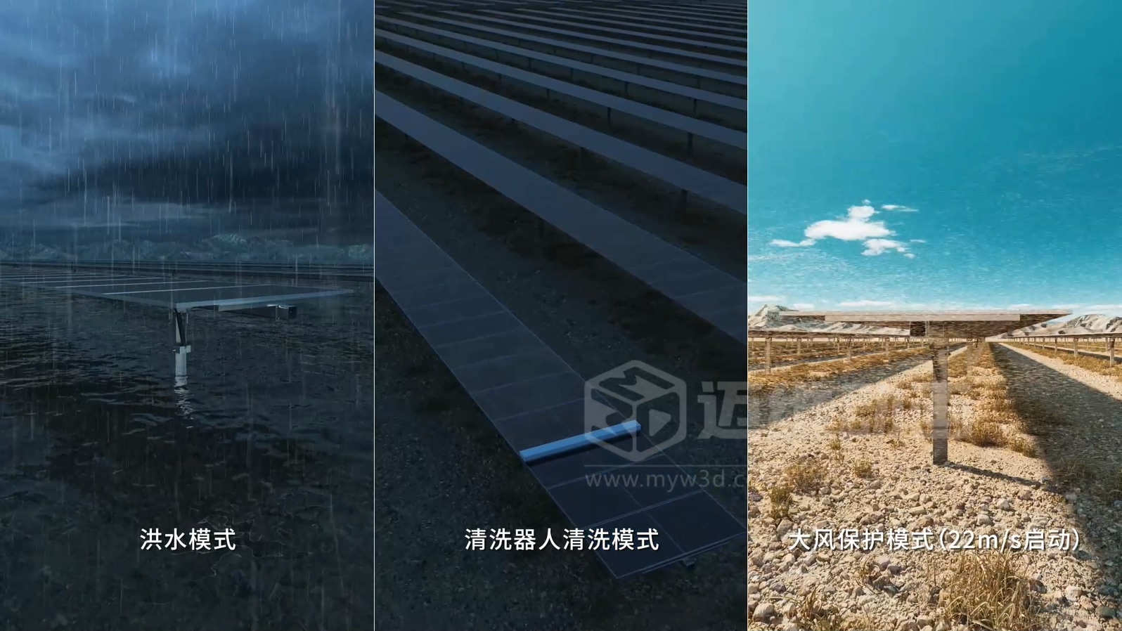 光伏支架企業(yè)營銷破局：從 “文字說” 到 “動畫看”，跟蹤支架 3D 動畫讓技術(shù)傳遞效率翻 3 倍(圖3)
